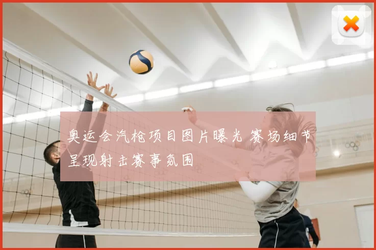奥运会汽枪项目图片曝光 赛场细节呈现射击赛事氛围